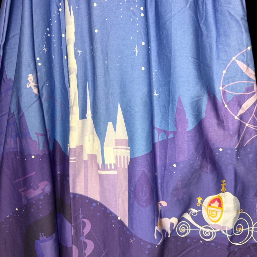 Her Universe x Disney Retro Dapper Belted Cinderella Dress -- XS NWT